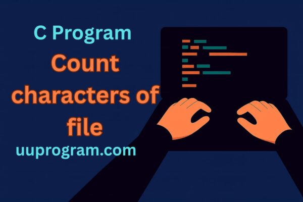 Count characters of file