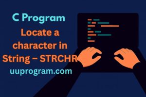 Locate a character in String - STRCHR