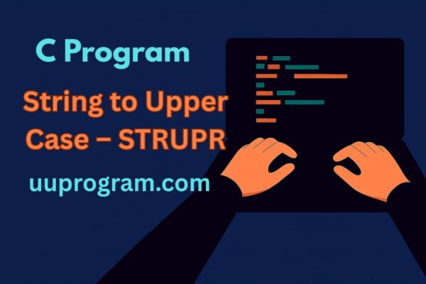 String to Upper Case - STRUPR
