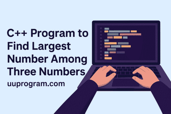 C++ Program to Find Largest Number Among Three Numbers