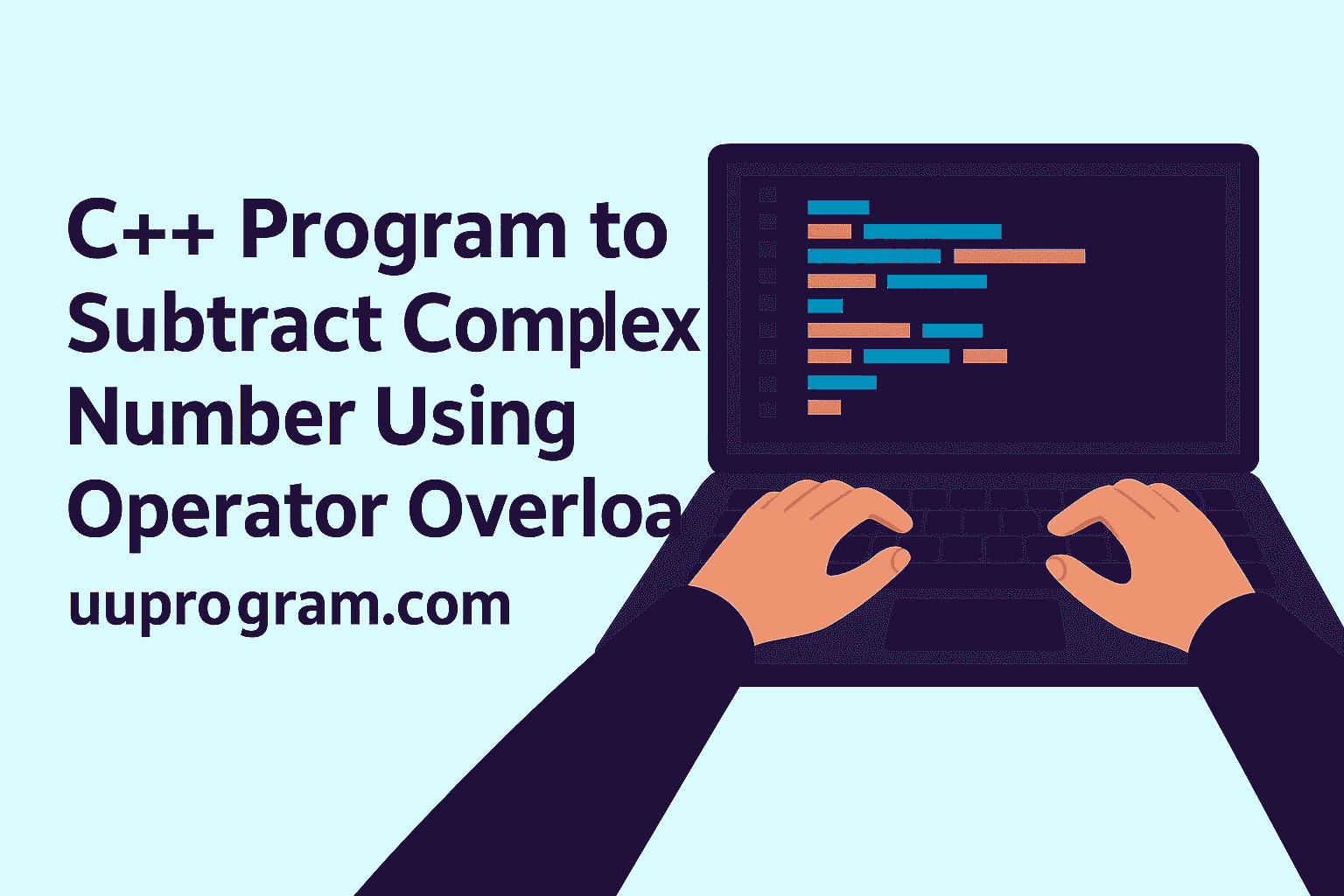 C++ Program to Subtract Complex Number Using Operator Overloading