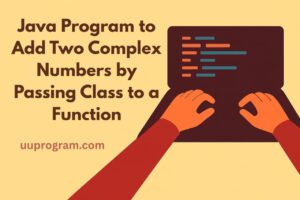 Java Program to Add Two Complex Numbers by Passing Class to a Function