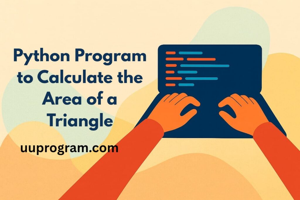 Python Program to Calculate the Area of a Triangle - uuprogram.com