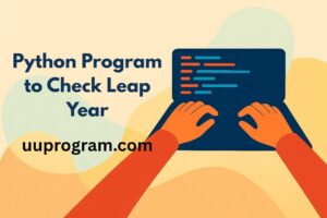 Python Program to Check Leap Year
